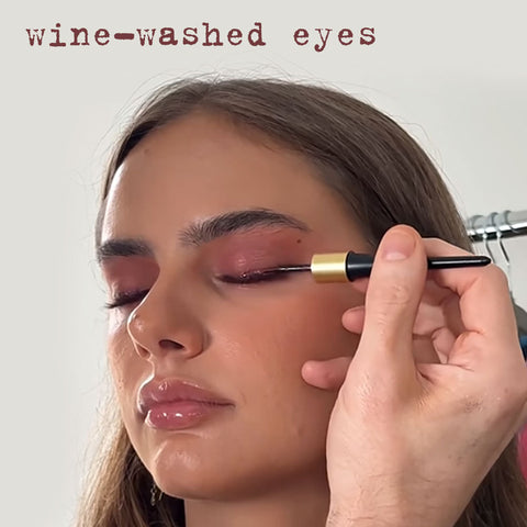 Wine-Washed Eyes