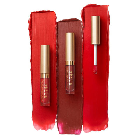 Snow Angels Stay All Day® Liquid Lipstick Duo - Red-y To Rumble - Stila Cosmetics UK