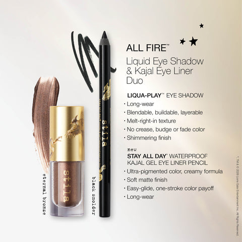 All Fire™ Liquid Eye Shadow / Kajal Eye Liner Duo - Stila Cosmetics UK