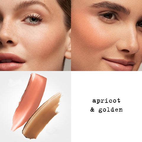 Blush & Bronze Hydro-Blur Cheek Duo Apricot & Golden - Stila Cosmetics UK