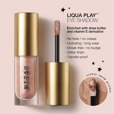 Liqua-Play™ Eye Shadow - Kitten Karma Glitter - Stila Cosmetics UK