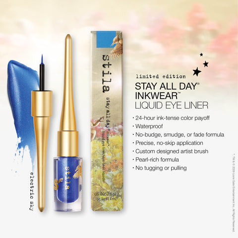 Stay All Day® InkWear™ Liquid Eye Liner - Electric Sky - Stila Cosmetics UK