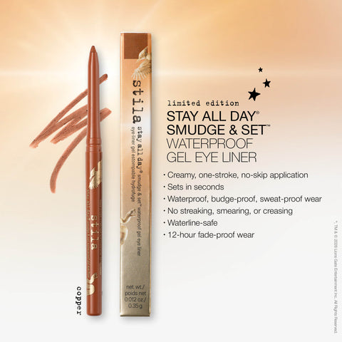 Stay All Day® Smudge & Set™ Waterproof Gel Eye Liner - Copper - Stila Cosmetics UK