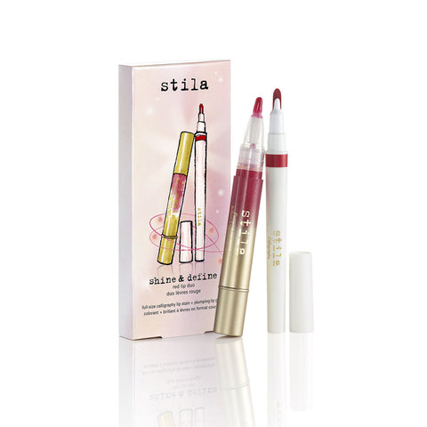 Shine & Define Red Lip Duo Set (£43 Value) - Stila Cosmetics UK