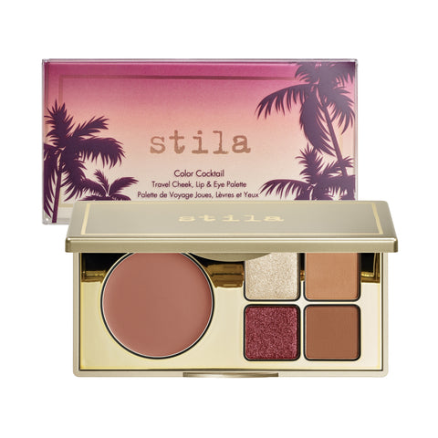 Color Cocktail Travel Cheek, Lip & Eye Palette - Malibu Sunset - Stila Cosmetics UK