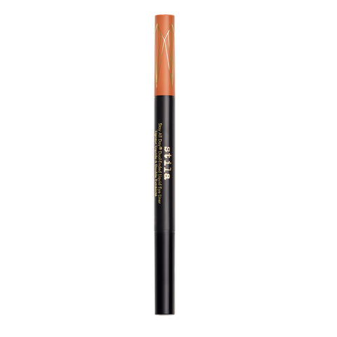 Stay All Day® Dual-Ended Waterproof Liquid Eye Liner: Shimmer Micro Tip - Mai Tai/Intense Black - Stila Cosmetics UK