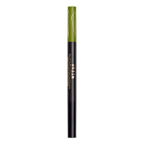 Stay All Day® Dual-Ended Waterproof Liquid Eye Liner: Shimmer Micro Tip - Mojito/Intense Black - Stila Cosmetics UK